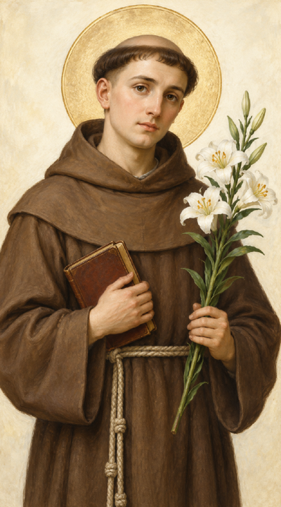 St. Anthony of Padua Prayer Card