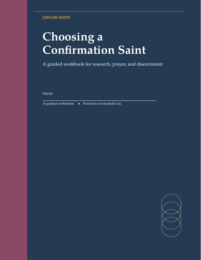Choosing a Confirmation Saint Workbook
