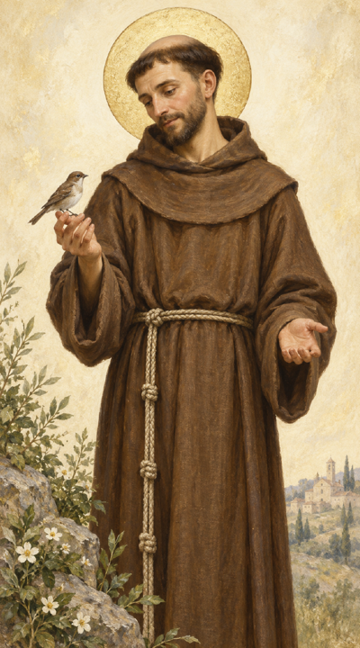 St. Francis Prayer for Peace Card