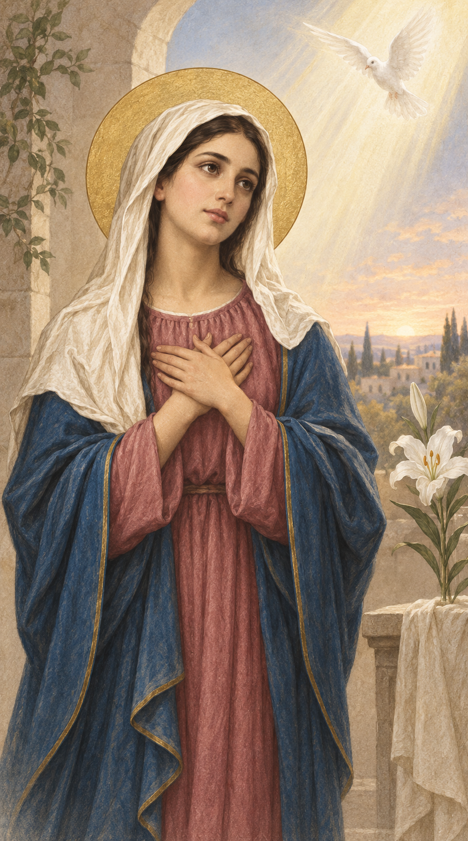 Mary and Joseph Prayer Card Bundle
