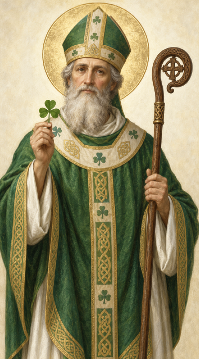St. Patrick Breastplate Prayer Card